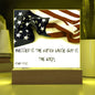 ~ Patriot - Psalm 33:12 - Plaque (v3) ~