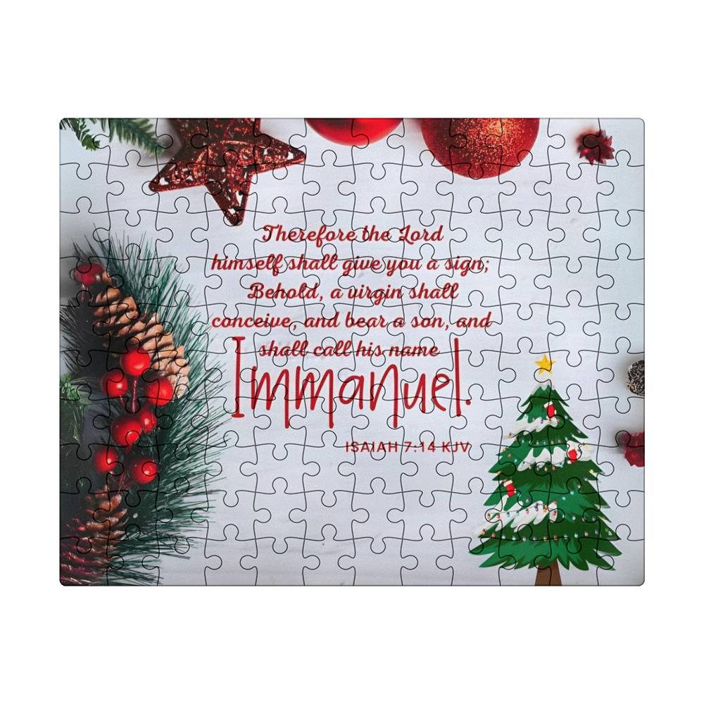 ~ Christmas - Isaiah 7:14 - Puzzle (v1) ~